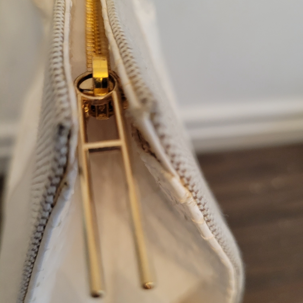 Hayward Canvas and Python Tote - Picture 4 of 12